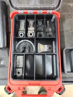 Packout oscillating multi tool blade tray