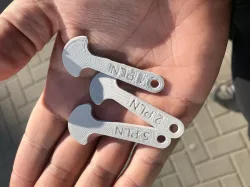 Polish Shopping Cart Keys 1, 2, 5 PLN