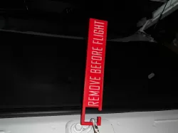 Remove Before Flight Tag