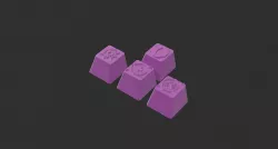 Reyna Valorant Abilities Keycaps