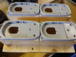 Ryobi battery mount