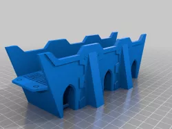 Sci-fi raised bunker