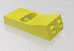 Simple pocket hole jig