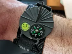 Simple Sun Dial Wristwatch