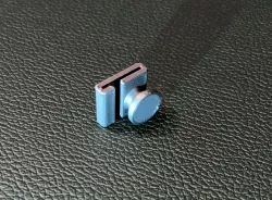 Ski Helmet Clip for Mask Remix with bigger knob