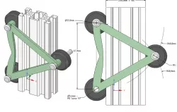 Slider for 2040 Openbuilds v-cut