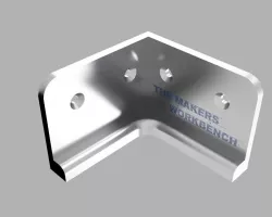 Smart-Mirror Corner Bracket
