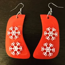 Snowflake Earrings