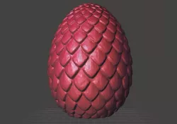 Solid Dragon Egg (remix of my threaded dragon egg)
