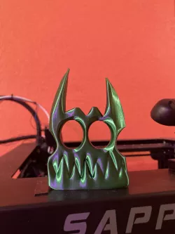 Spooky Halloween Brass Knuckles - Knuckle Duster