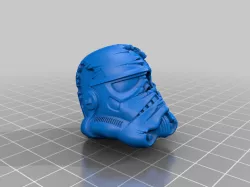 Star wars Trooper death head keychain