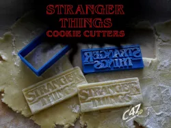 Stranger Things Cookie Cutter