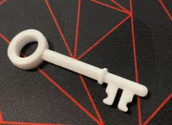Swedoor Nøgle (Danish key for inside doors)