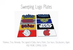 Sweeping Logo Plates