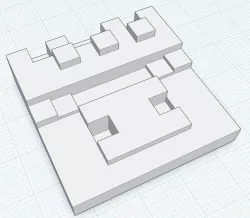 Technoblade face 3d