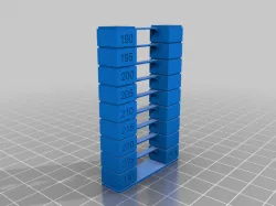 Temperature tower PLA with ABL