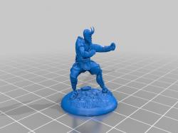 tiefling monk female 3d models 【 STLFinder