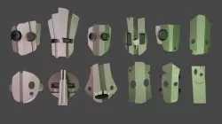 Tiki Masks (28mm)