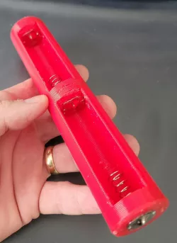 Tube Battery Adapter for 18650