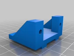 USB-B panel mount bracket for 20x40 extrusion