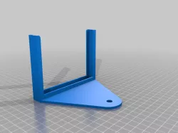 Welding lens holder for tripod