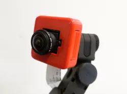 Wide angle raspberry pi came case