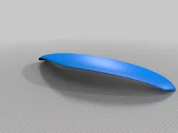 Wingsurf Hydrofoil wing for moses fusilage