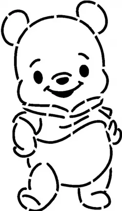 Winnie-the-Pooh stencil 5