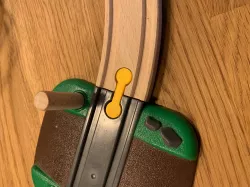 Wooden Train track gender changer