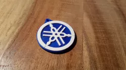 Yamaha MultiColor Key Chain Logo