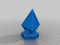 Zendikar Hedron One-Hex Terrain Heroscape/Arena Of The Planeswalkers Fixed