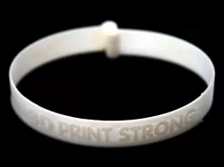 3D PRINT STRONG locking bracelet