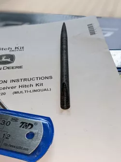 6.5mm rope splicing fid
