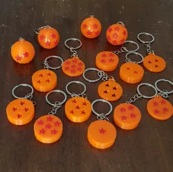 7 Dragon Balls Keychain - Dragonball