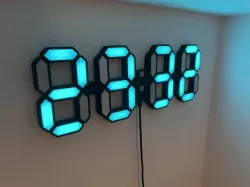 7 segment esp8266 wall clock