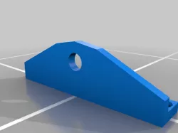 90 degree 80 mm fan bracket