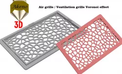 Air grille / Ventilation grille Voronoi effect