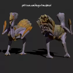 Axe Beak - Tabletop Miniature