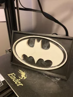 Batman Logo Framed
