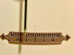 Beat Indicator Scale for Pendulum Clocks