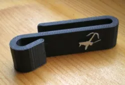 Belt clip for arrow quiver