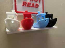 Benchy shelf