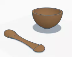 Boll + cuchara