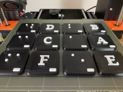 Braille writing