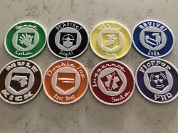 Call of Duty Perk Coasters