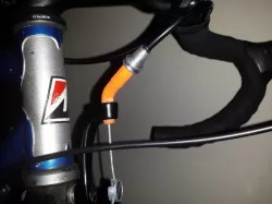 Cantilever brake hanger angle adapter