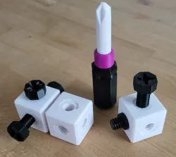 children's toys screwdriver and screws