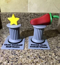 Chili Cook-Off Trophies