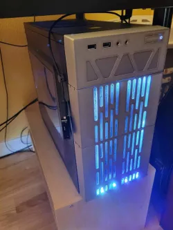 Corsair 88R Front Panel Replacement (Star Wars Themed)
