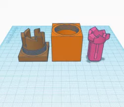 Cubed Super Clicky Fidget Button